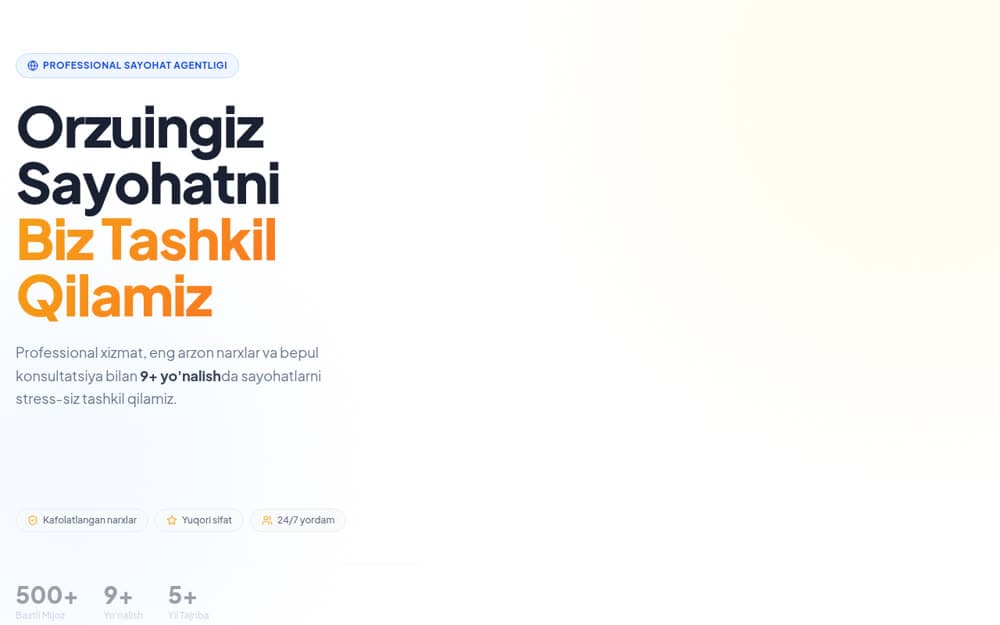 Travel & Flight Booking Website